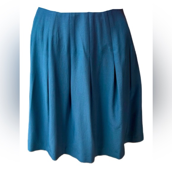 Valentino Dresses & Skirts - VALENTINO Spa Pleated Black Silk Skirt Size 6